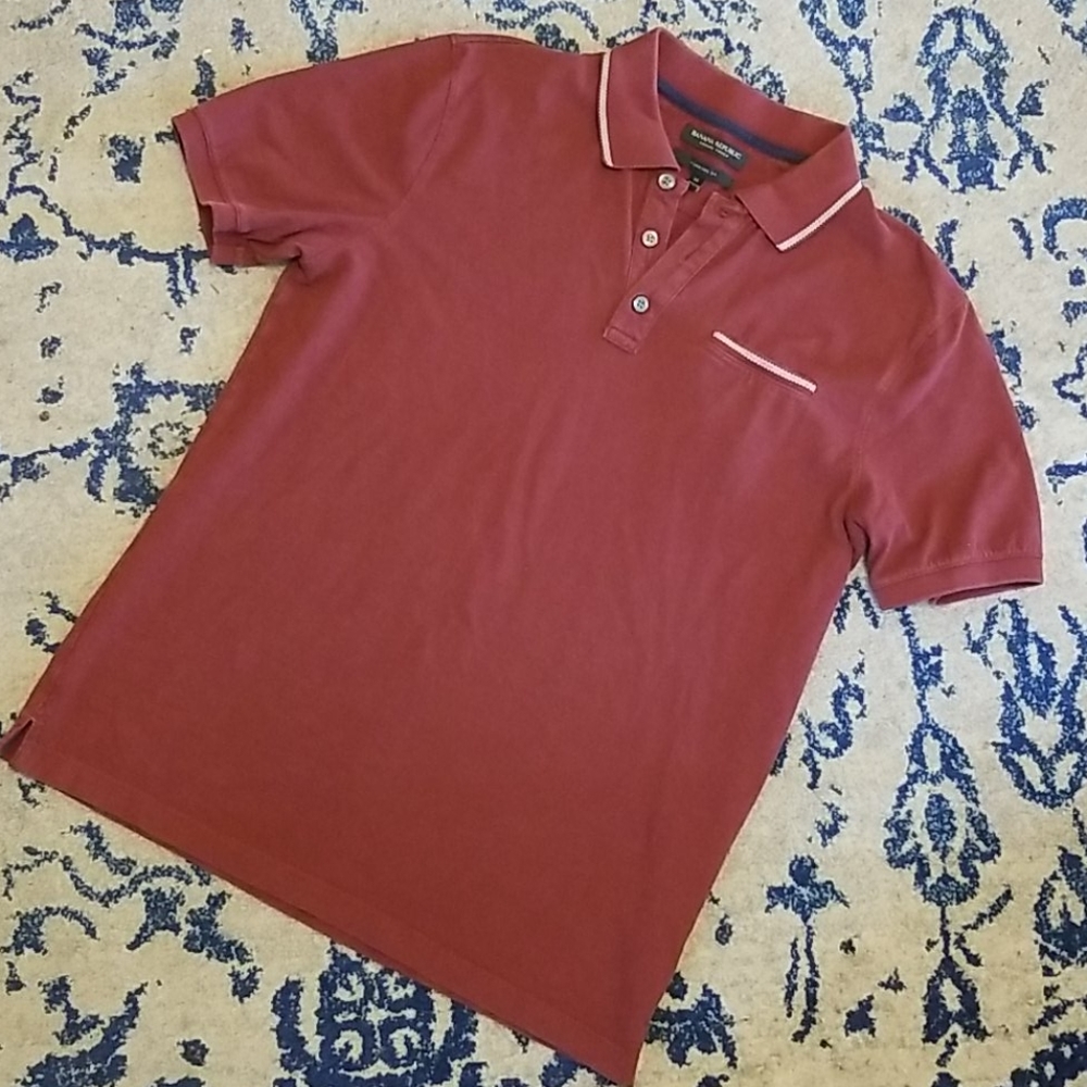 Banana Republic Sz M Luxury Touch Polo VGUC